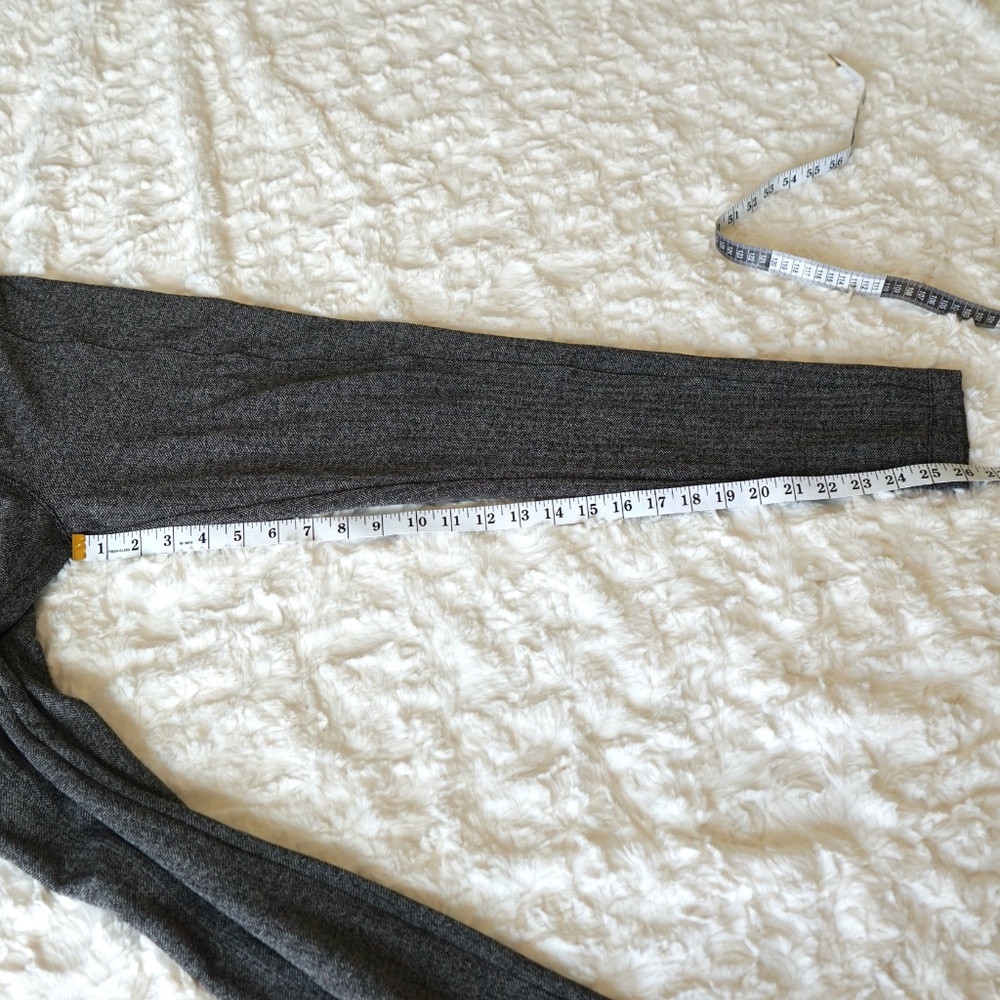 ATHLETA Women’s Pull On Delancey Gray Polyester Herringbone Tight w/pockets - M - Picture 11 of 14